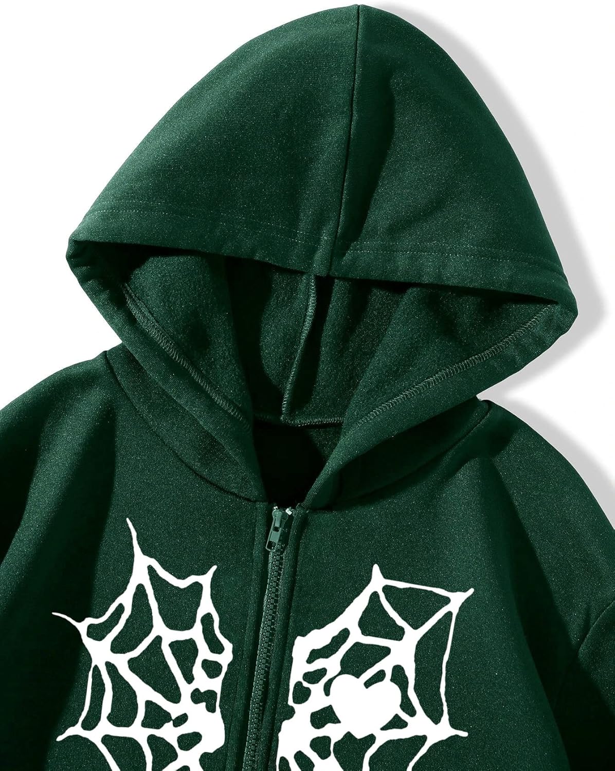 Y2K Zip Up Hoodie for  Spider  Streetwear