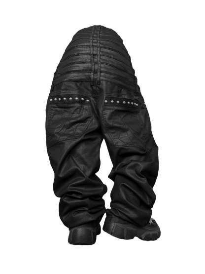 8 Backs J-Cut Pants (Black) (Available)