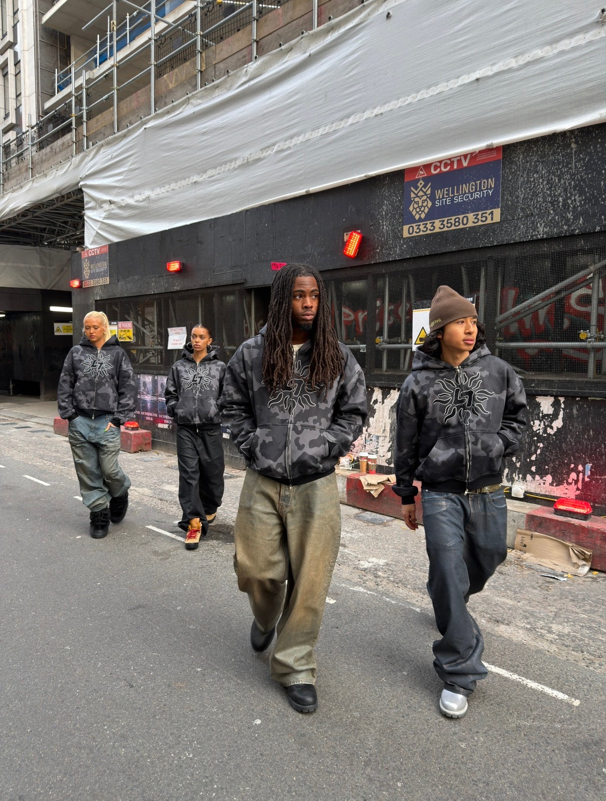 LIBITY ZIP HOODIE (DARK CAMO)