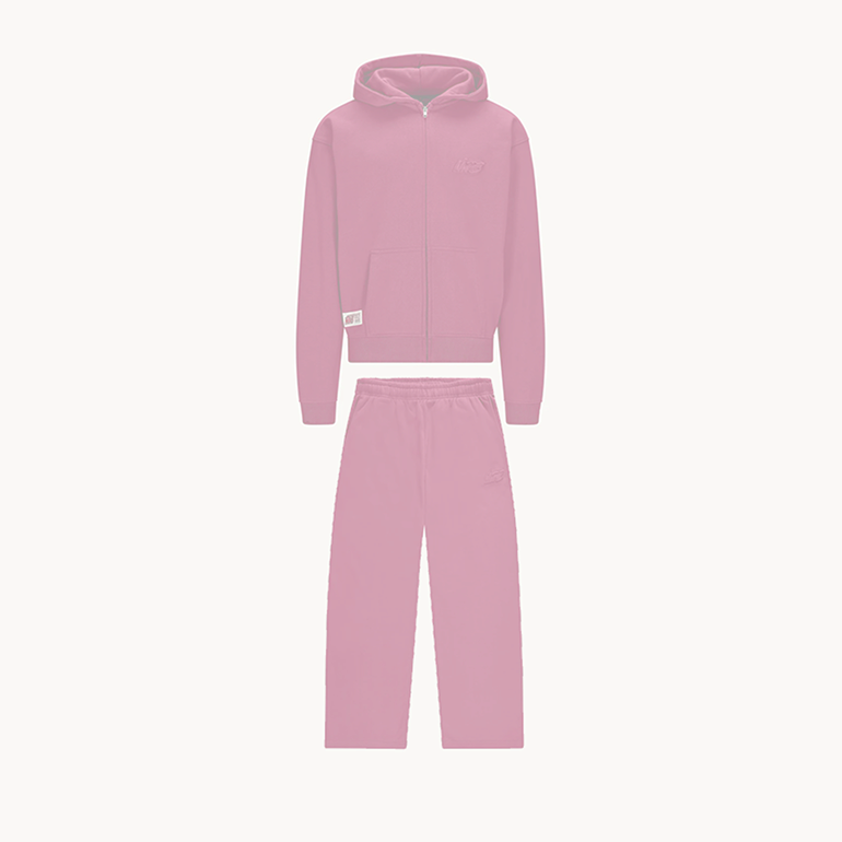 PINK BASIC SET（ ZIP HOODIE）