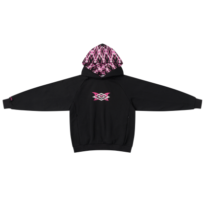 MERTRA x Umbro Warm Up Hood (Black/Pink)