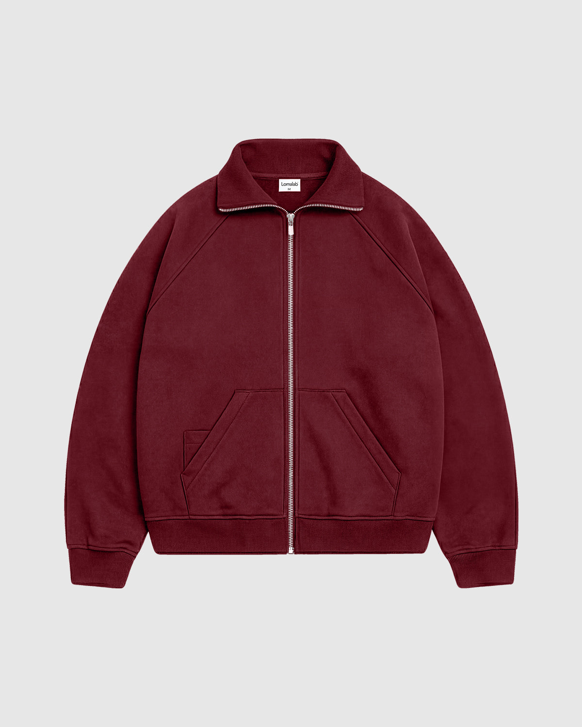 EVERYDAY FULL ZIP -Cherry Red