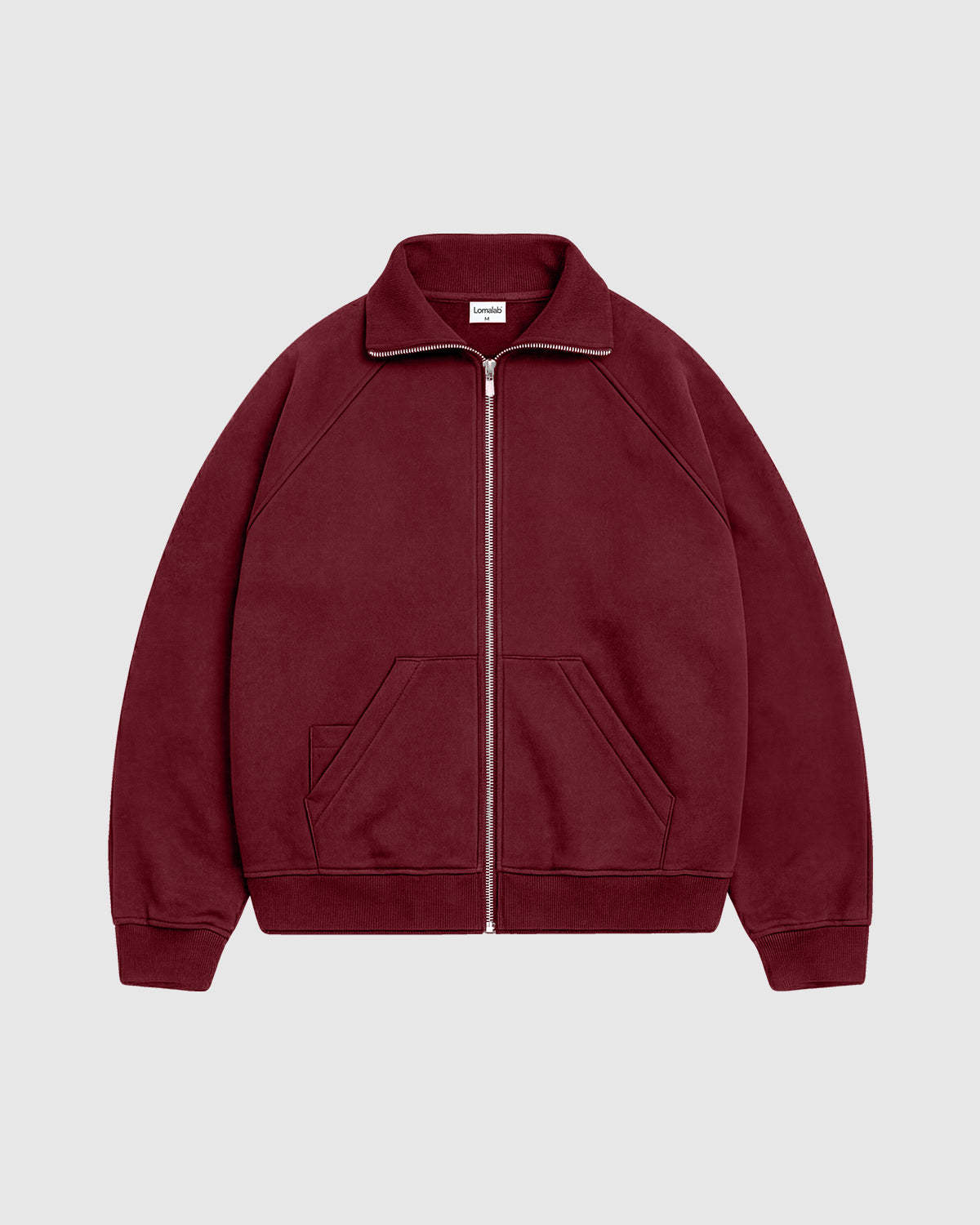 EVERYDAY FULL ZIP -Cherry Red