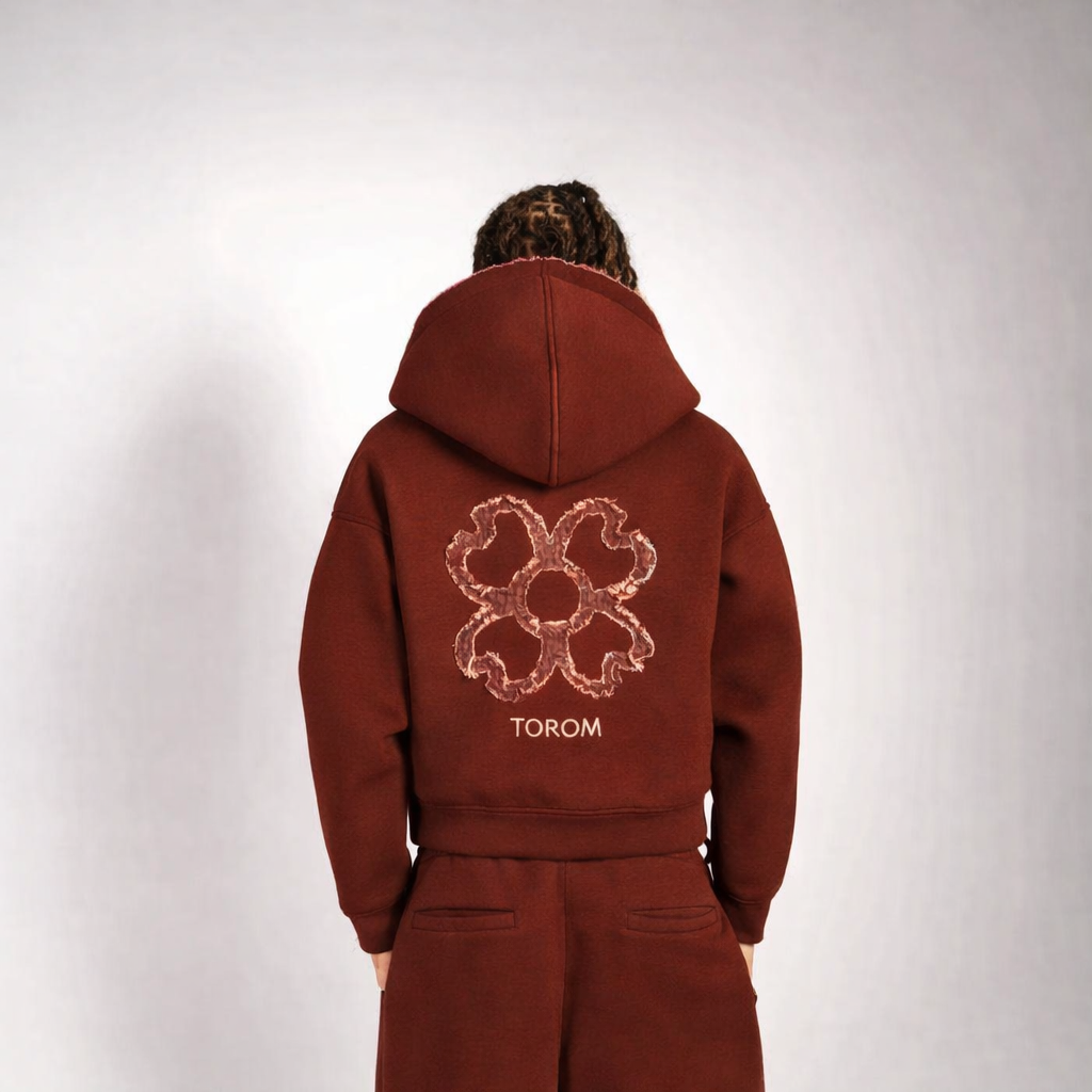 Tracksuit Set（Reddish Brown）