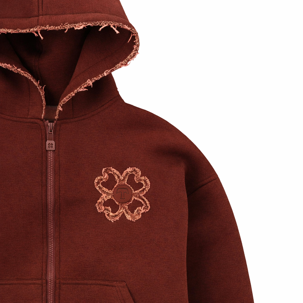 Tracksuit Set（Reddish Brown）