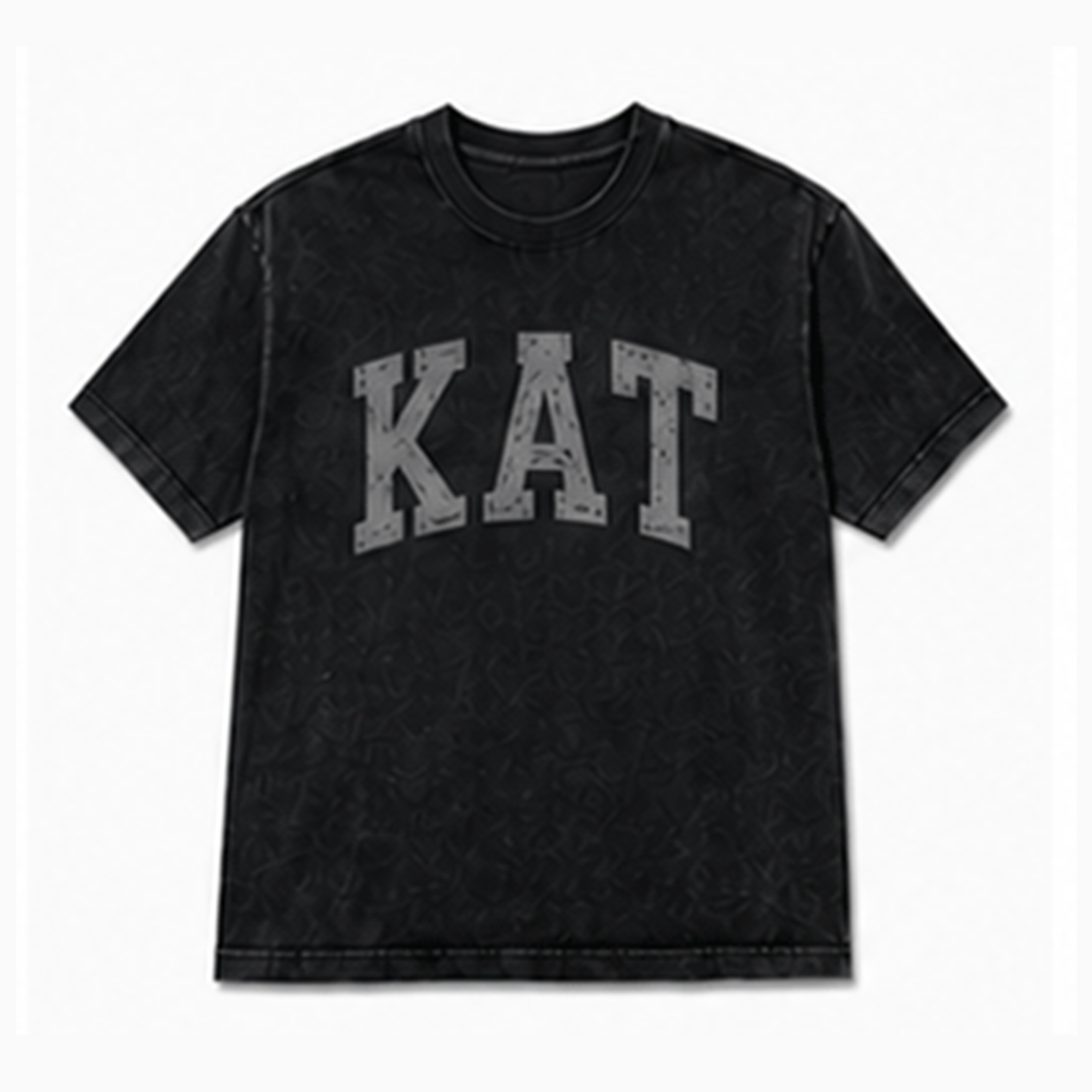 GAP X KATSEYE Washed Black Tee