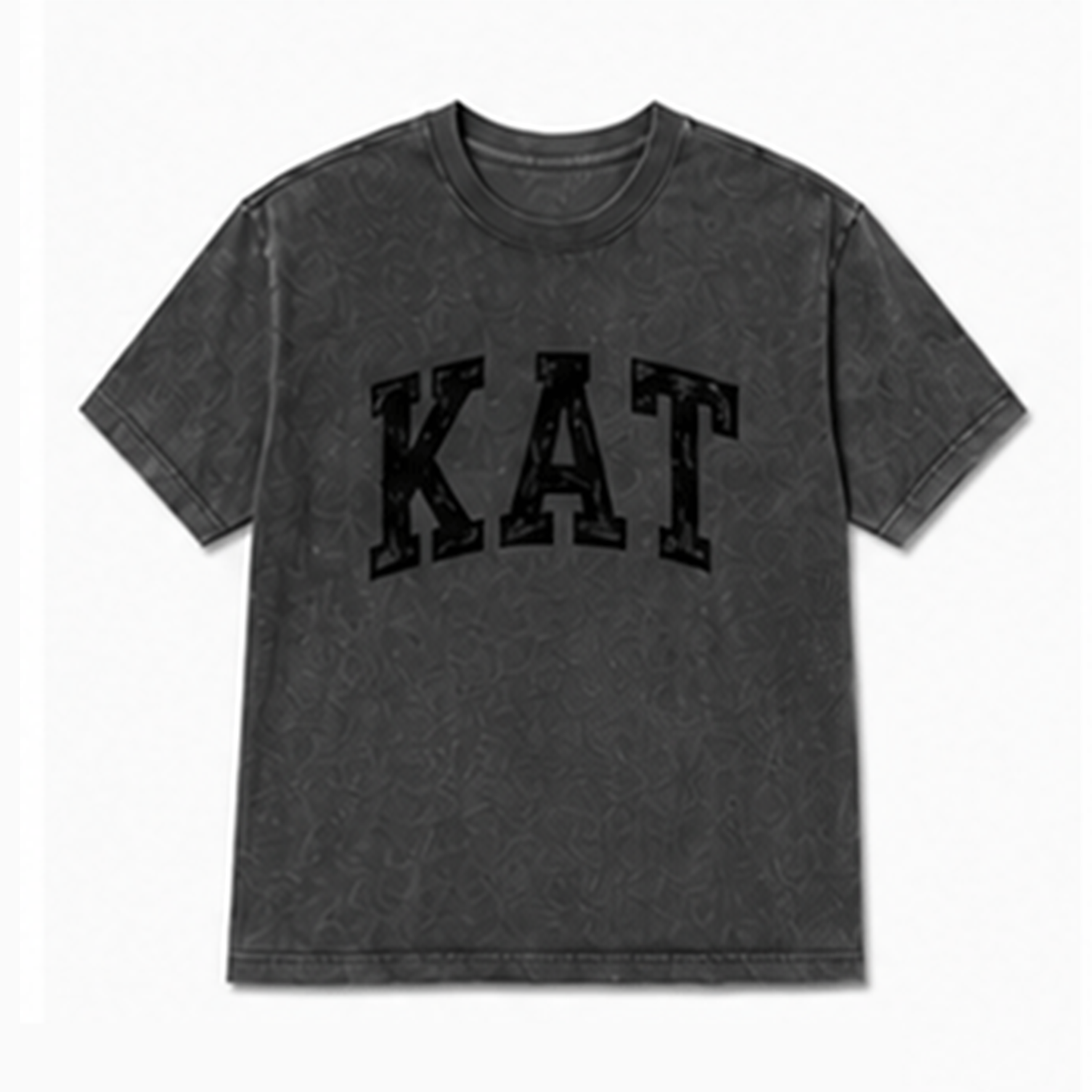 GAP X KATSEYE Charcoal Tee