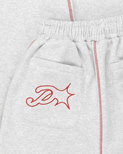 GREY/RED BRUDDA SWEATS