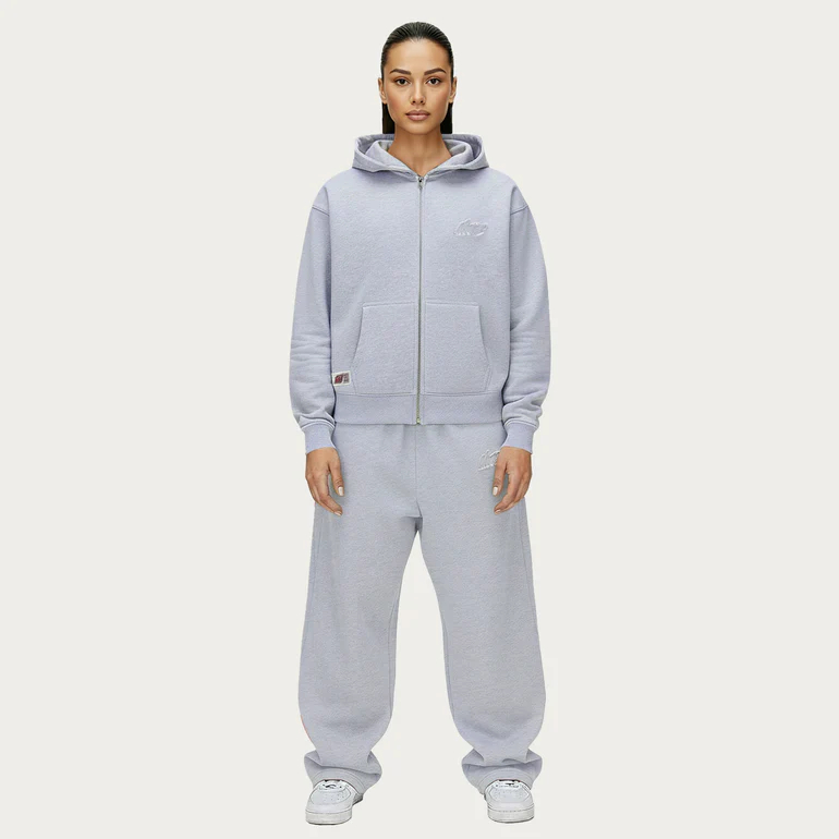 GREY BASIC SET（ZIP HOODIE）