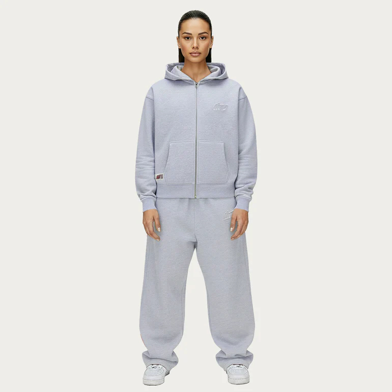 GREY BASIC SET（ZIP HOODIE）