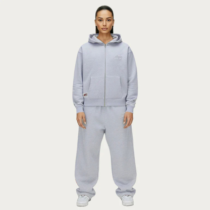 GREY BASIC SET（ZIP HOODIE）