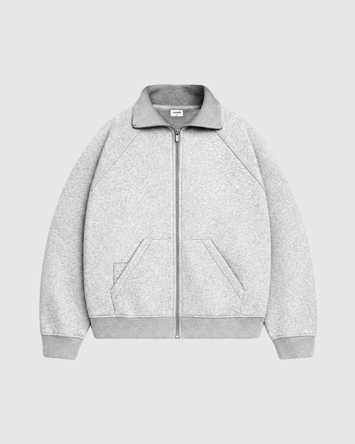 EVERYDAY FULL ZIP -Gym Grey