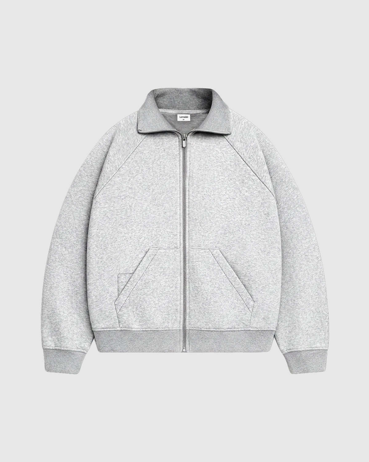 EVERYDAY FULL ZIP -Gym Grey