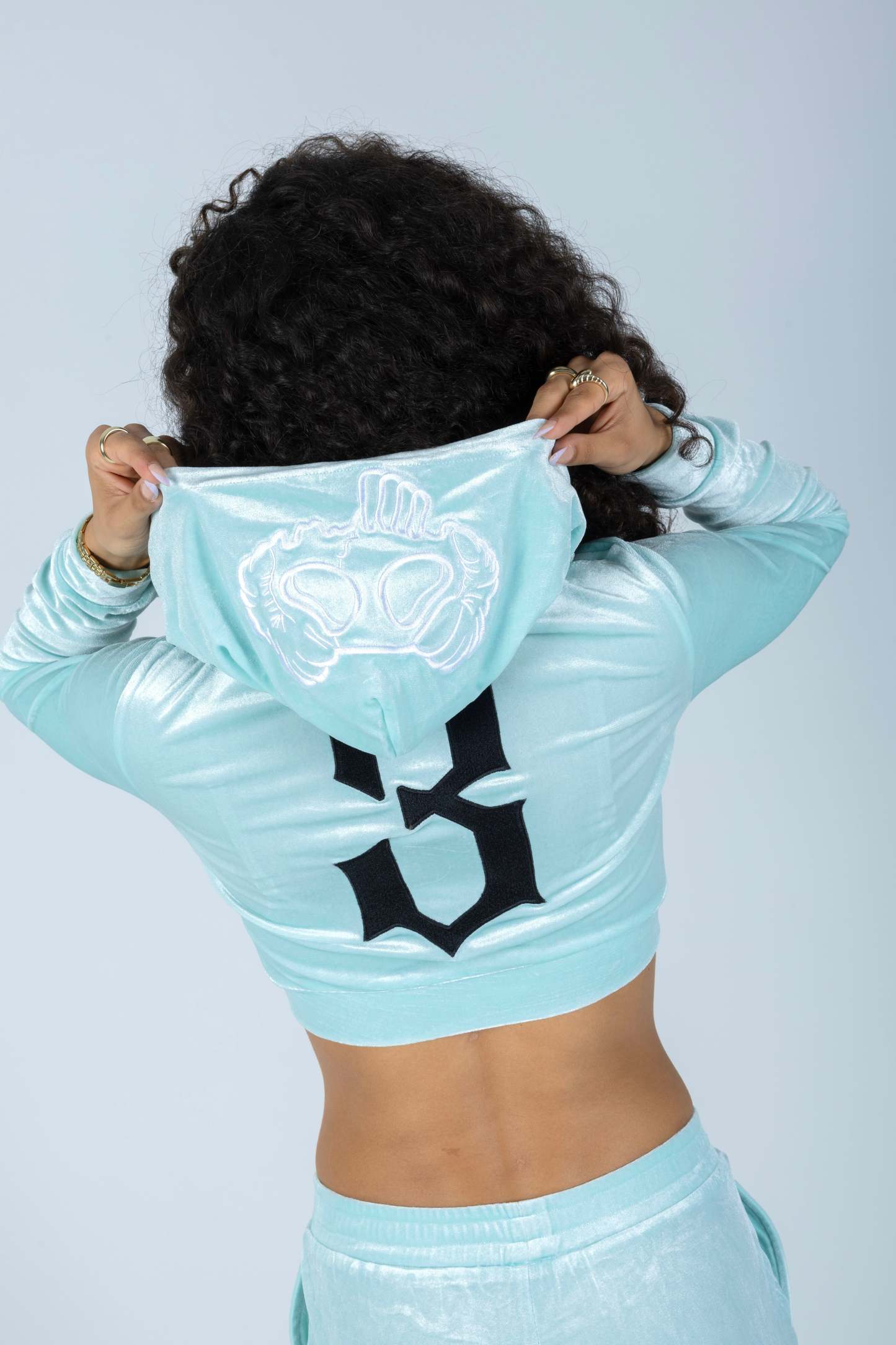 Tres Velour Sweatsuit (Bundle Set)