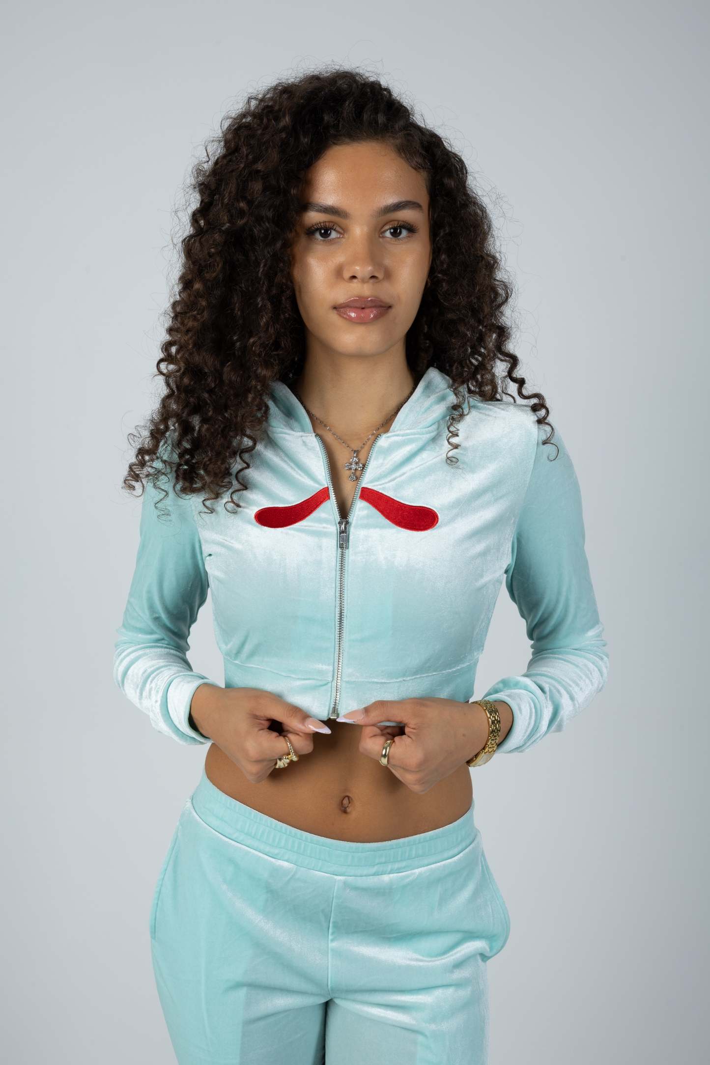 Tres Velour Sweatsuit (Bundle Set)