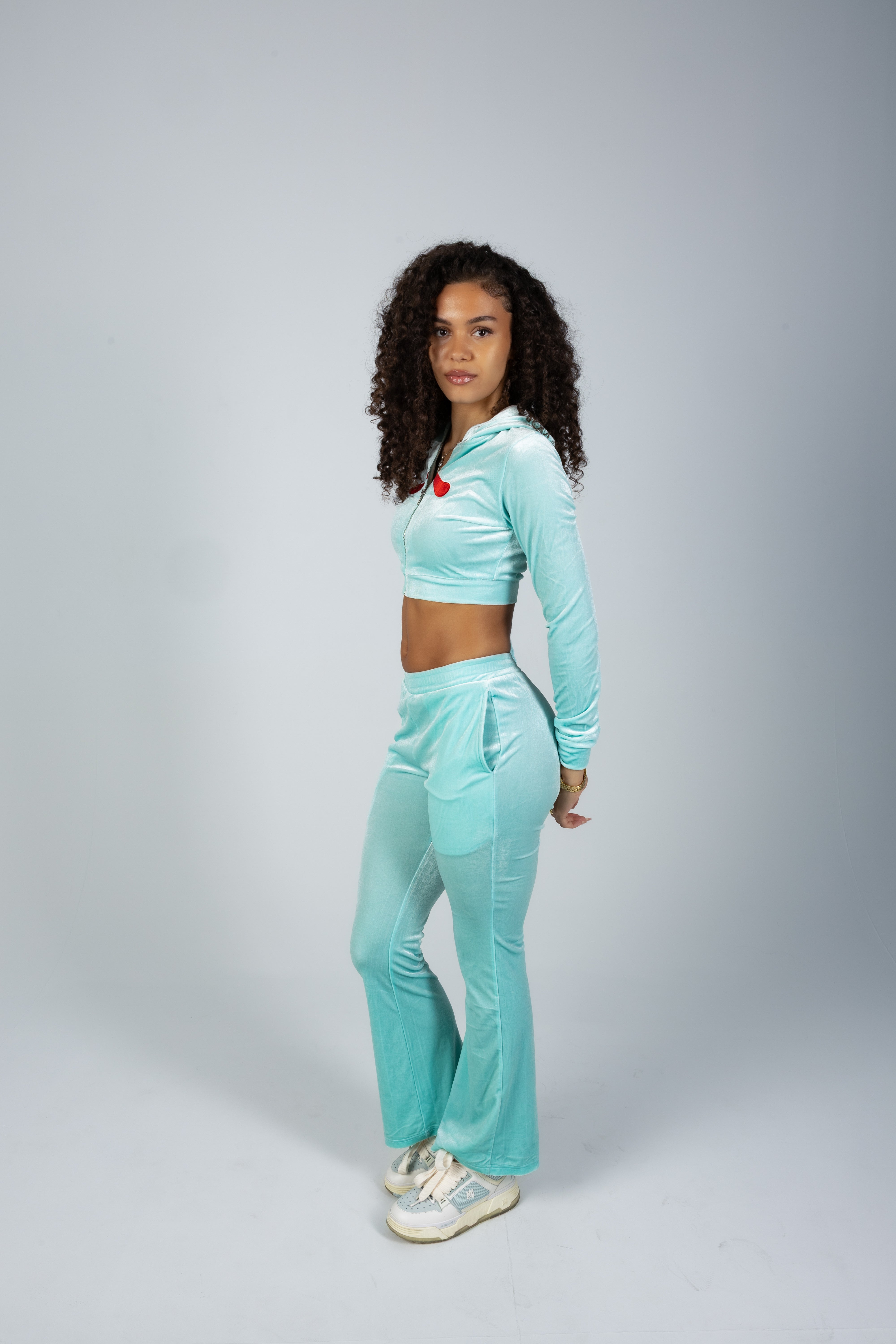 Tres Velour Sweatsuit (Bundle Set)
