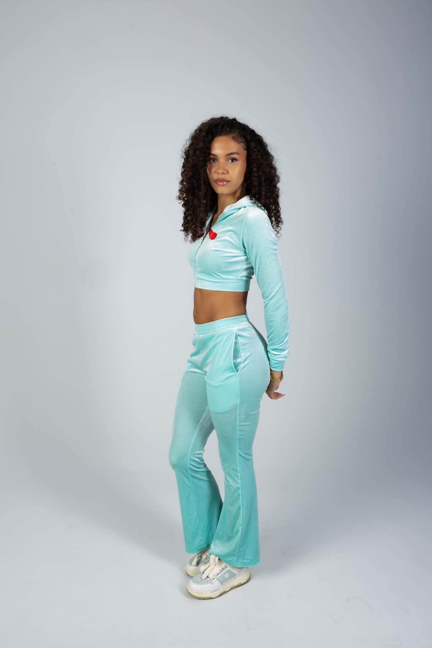 Tres Velour Sweatsuit (Bundle Set)