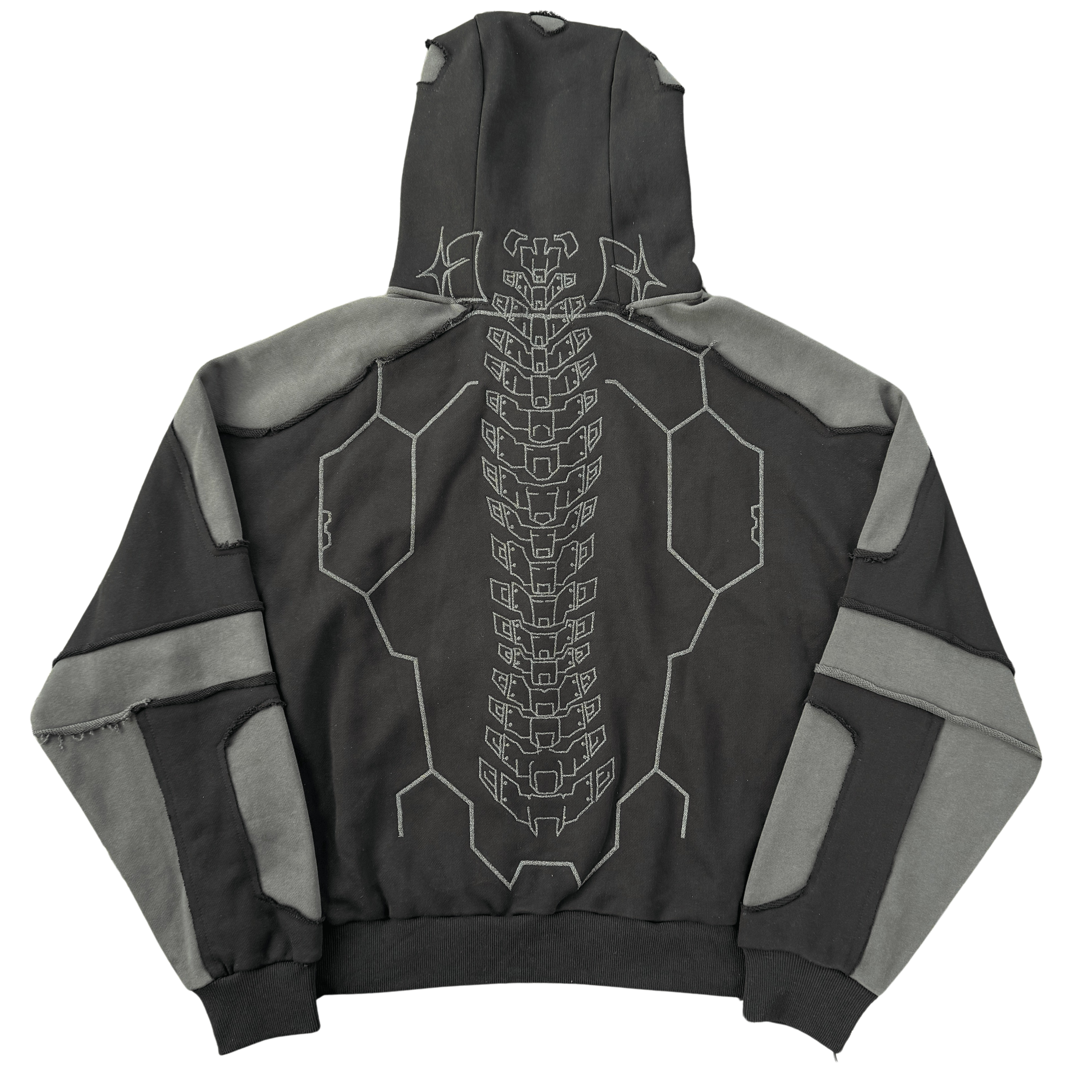 ZERO HOODIE V3 - CHARCOAL - (REFLECTIVE)