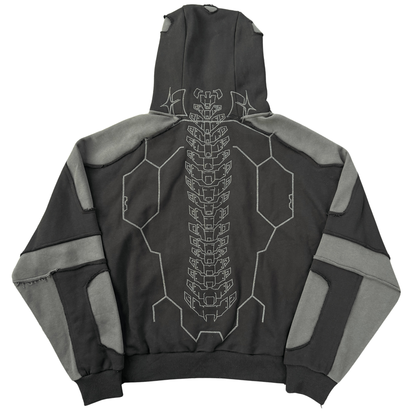 ZERO HOODIE V3 - CHARCOAL - (REFLECTIVE)