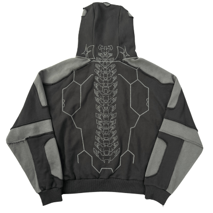 ZERO HOODIE V3 - CHARCOAL - (REFLECTIVE)