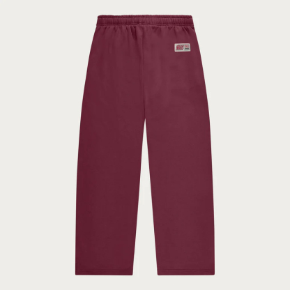 PURPLE BASIC OPEN LEG JOGGER