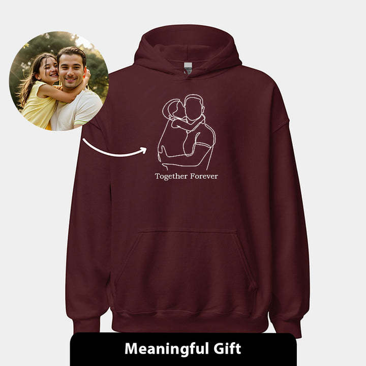 PERSONALIZED LINE ART T-Shirt/Sweatshirt/HOODIE