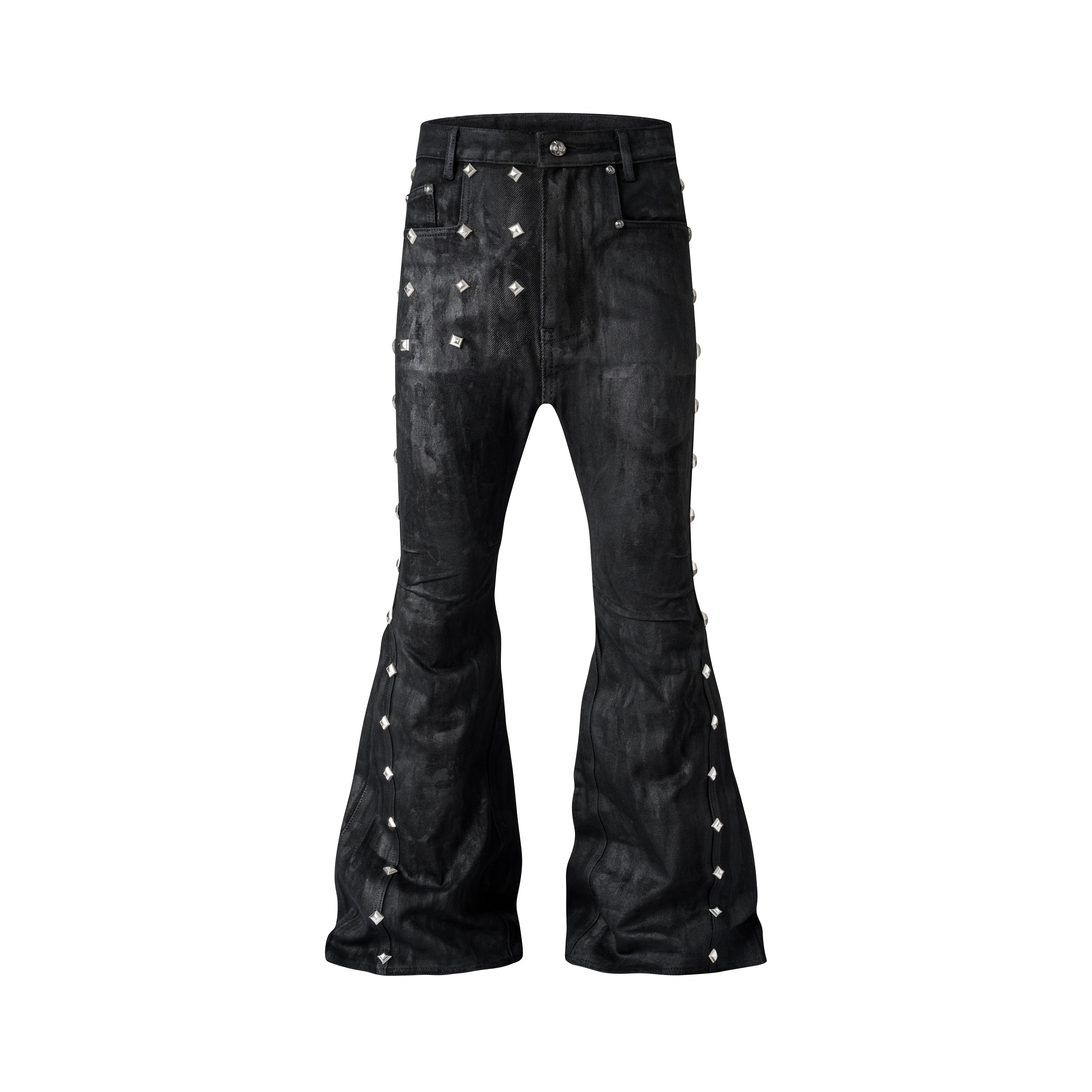 Egypt Coated Flare Pants