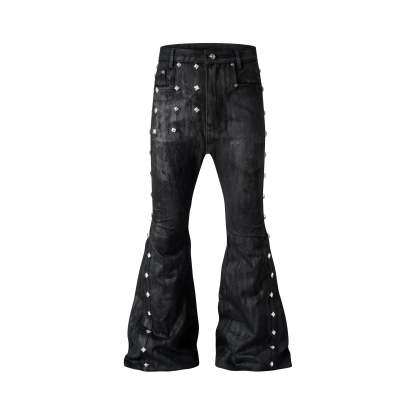Egypt Coated Flare Pants