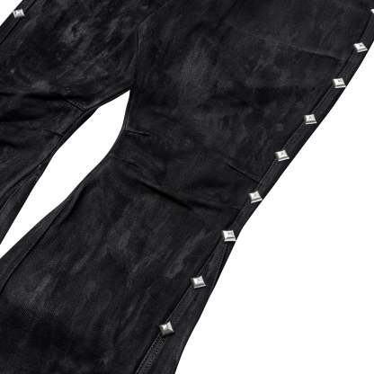 Egypt Coated Flare Pants