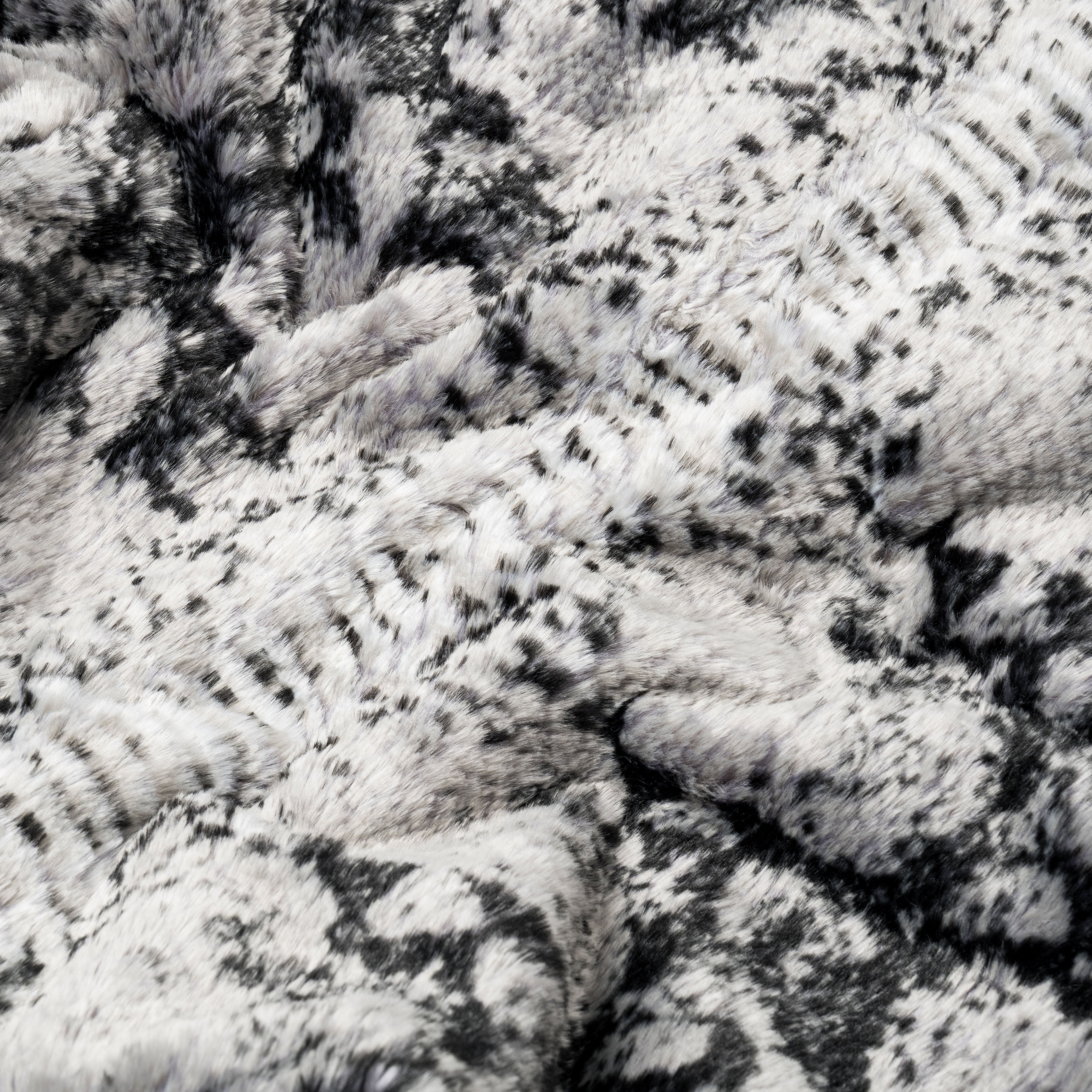 Snake Fur Jacket - Grey (Pre-order 3 weeks)