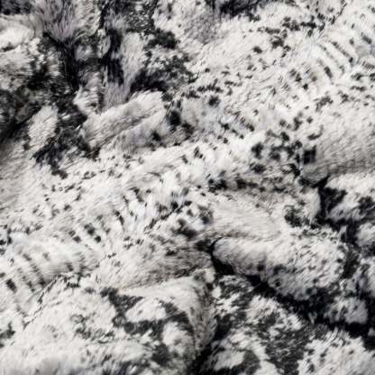 Snake Fur Jacket - Grey (Pre-order 3 weeks)