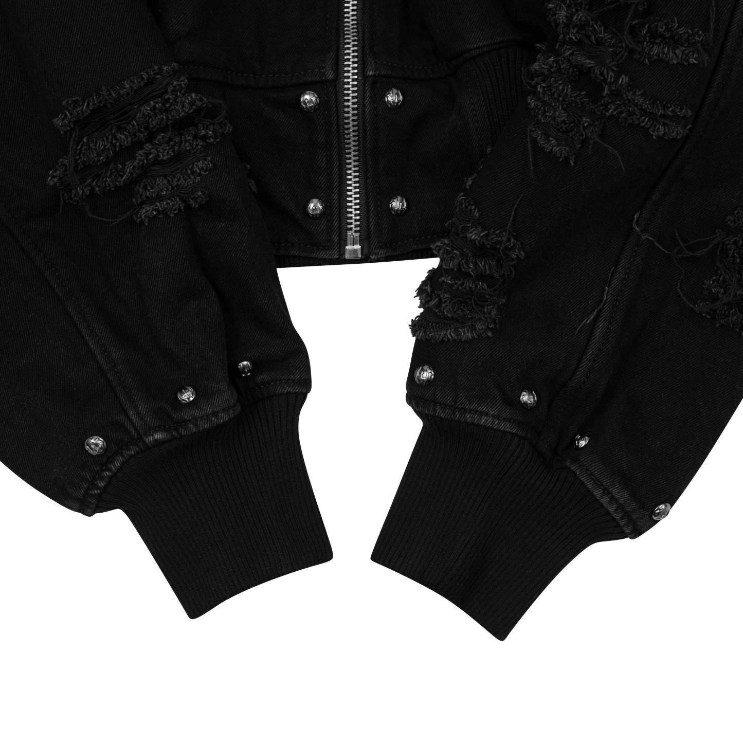 Rogue Distressed Zip Jacket