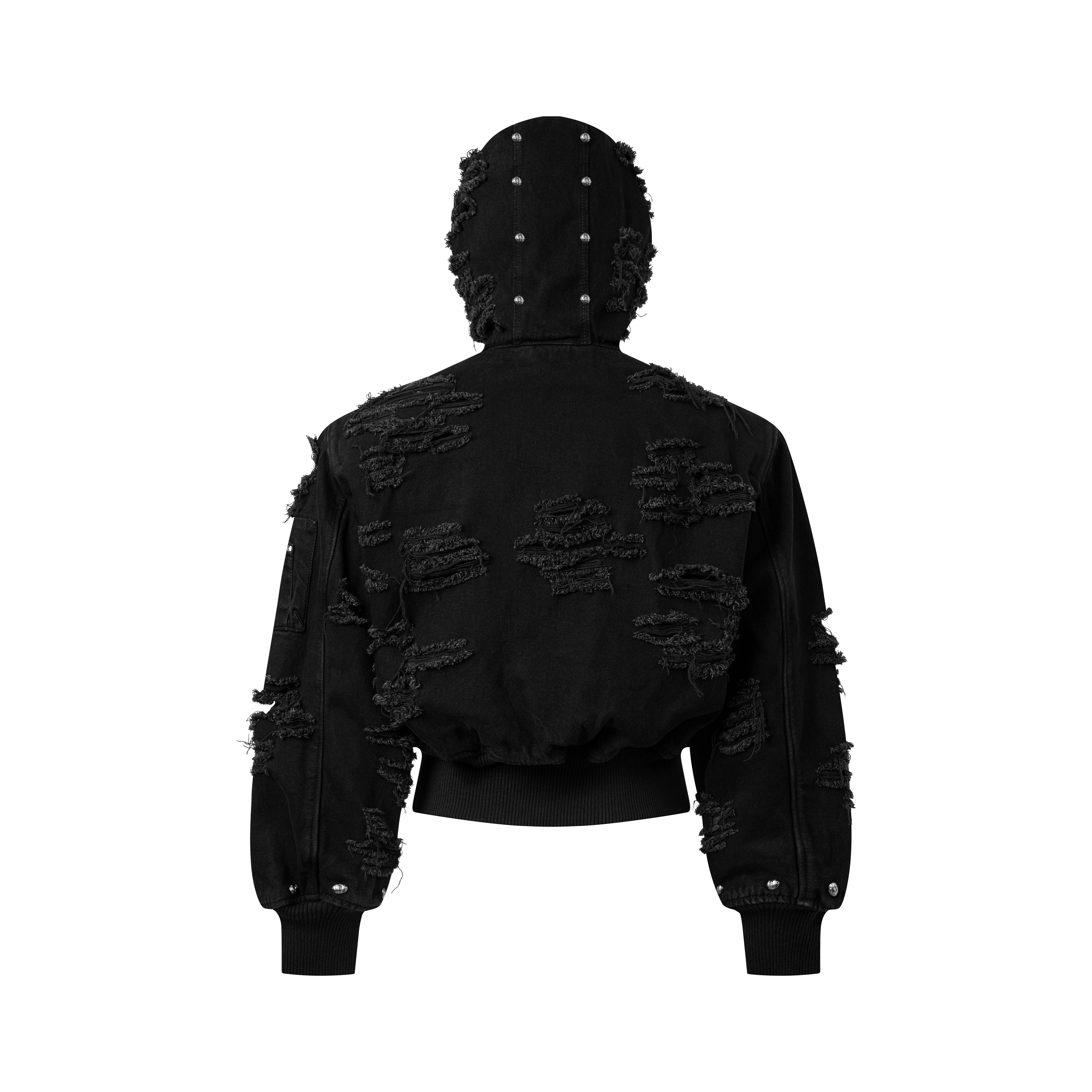 Rogue Distressed Zip Jacket