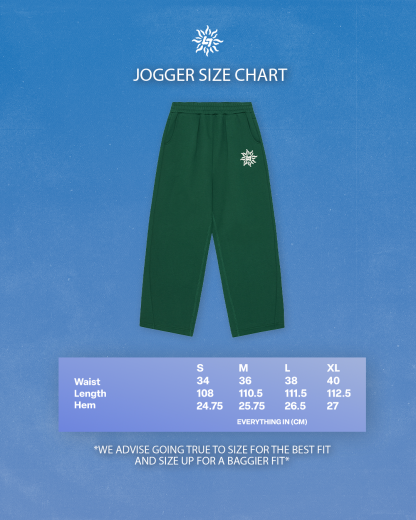 LIBITY UNCUFFED JOGGER (GREEN)