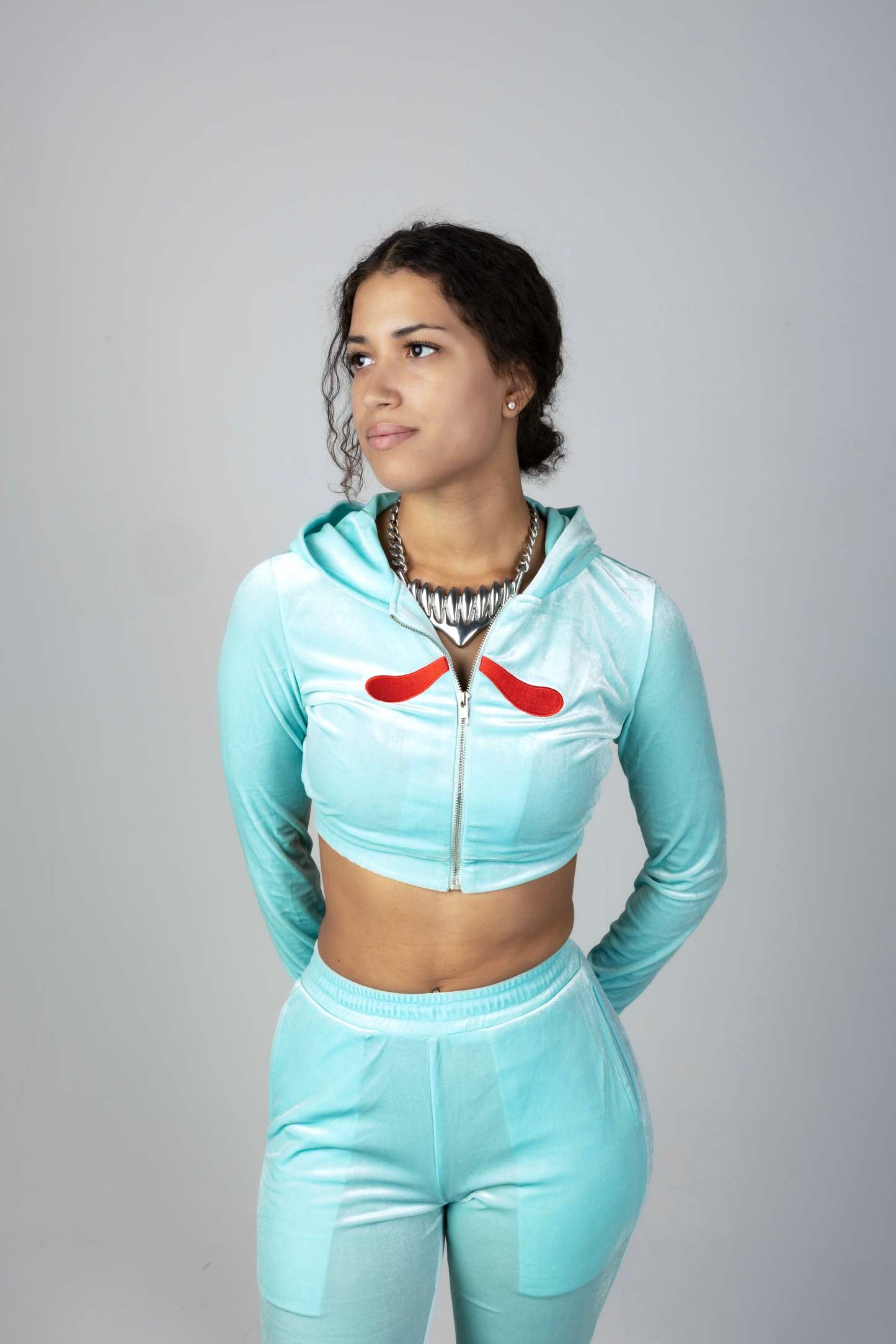 Tres Velour Sweatsuit (Bundle Set)