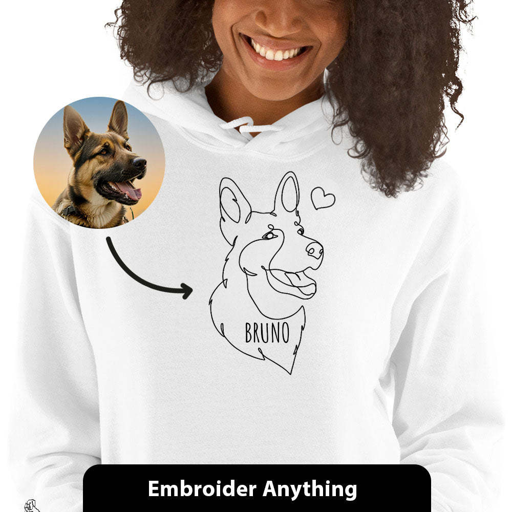 PERSONALIZED LINE ART T-Shirt/Sweatshirt/HOODIE