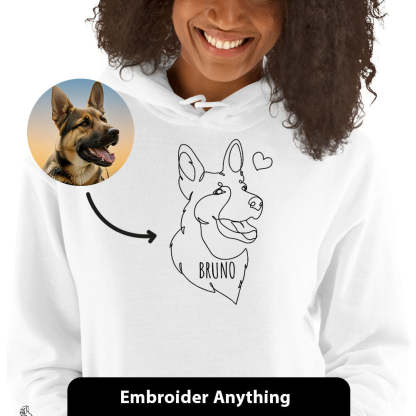 PERSONALIZED LINE ART T-Shirt/Sweatshirt/HOODIE