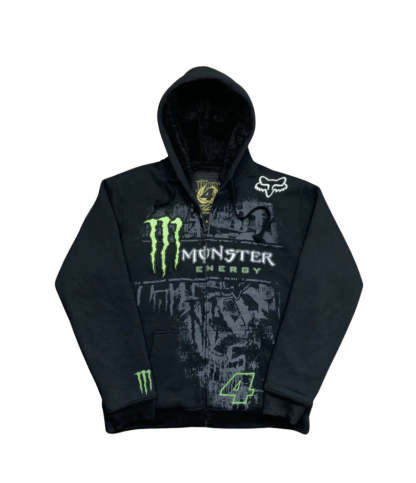 Fox Monster Energy Zip Hoodie Collection