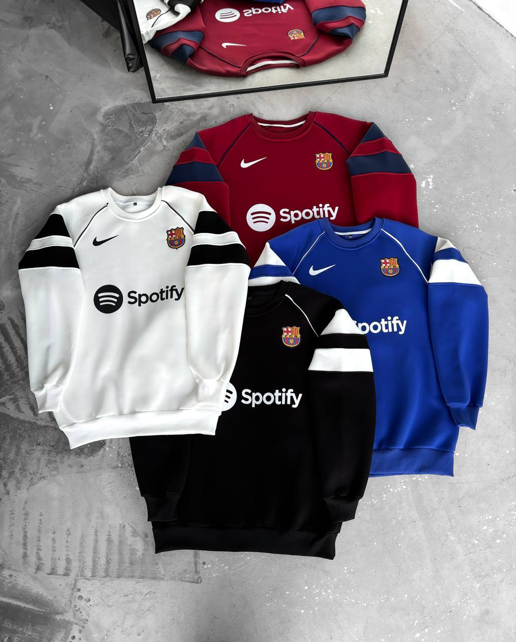 Barcelona Club cotton sweater