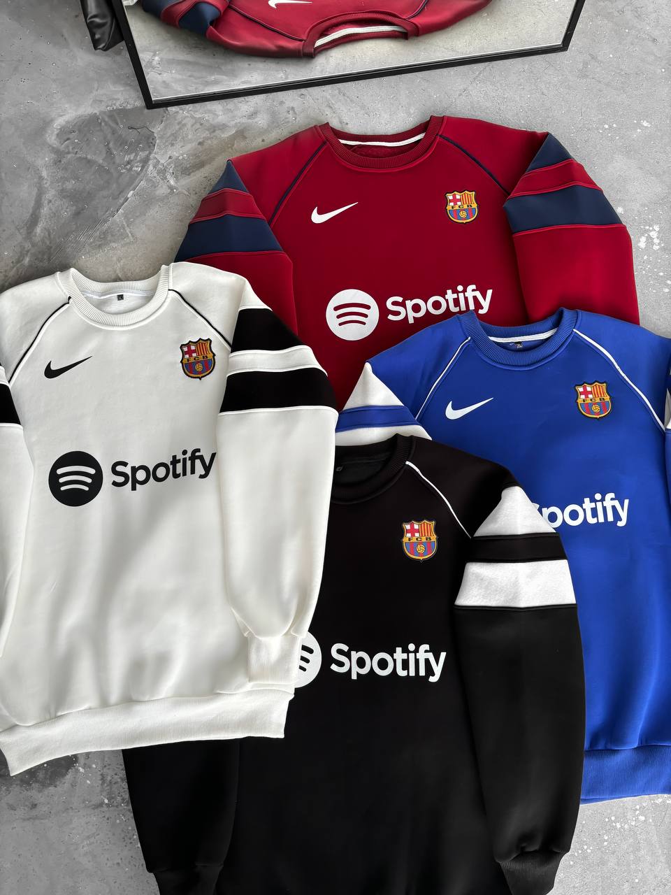 Barcelona Club cotton sweater