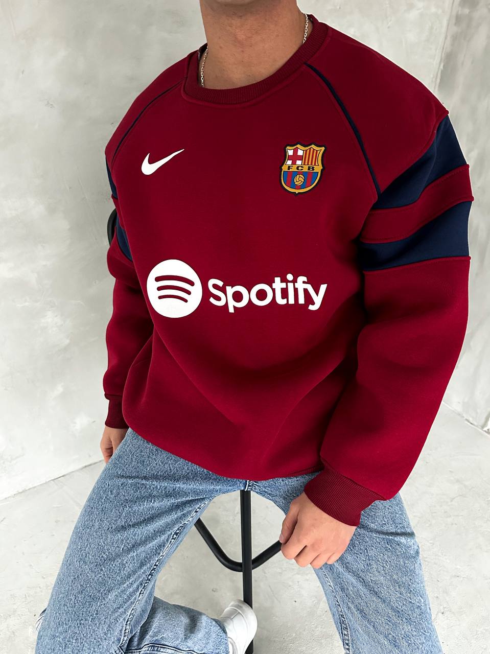 Barcelona Club cotton sweater