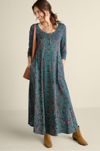 3/4 Sleeve Dress