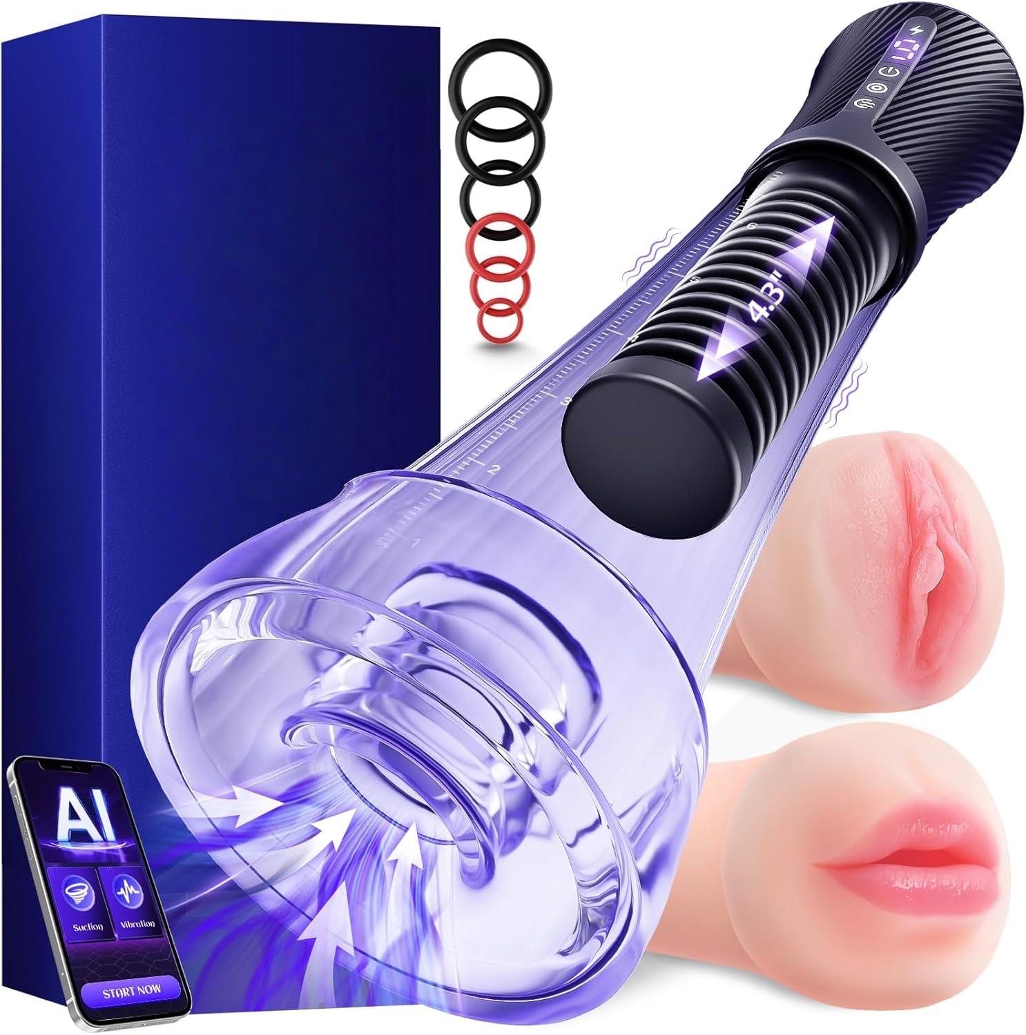 🔥The 'Sculptor' Penis Pump🔥Shape Your Size💪Amplify Your Pleasure😍