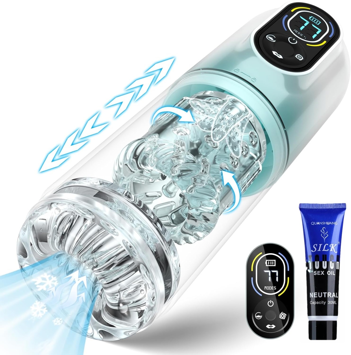💥2025's Top-Rated Male Toy 💥 7-in-1 Pleasure Engine: Shape Your Size💪💪Amplify Your Pleasure😍