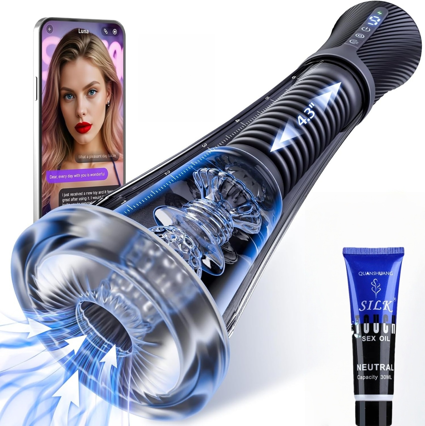 🔥The 'Sculptor' Penis Pump🔥Shape Your Size💪Amplify Your Pleasure😍