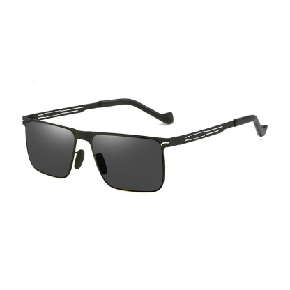 Stainless Steel Nylon Square Color Changing Glasses