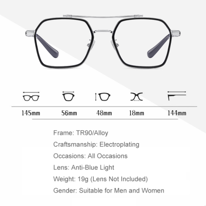 [Best Accessory] Elements Retro Style Anti-Blue Light Glasses