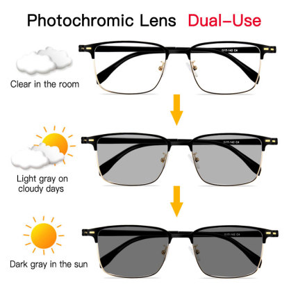 Photochromic Multifocal Reading Glasses