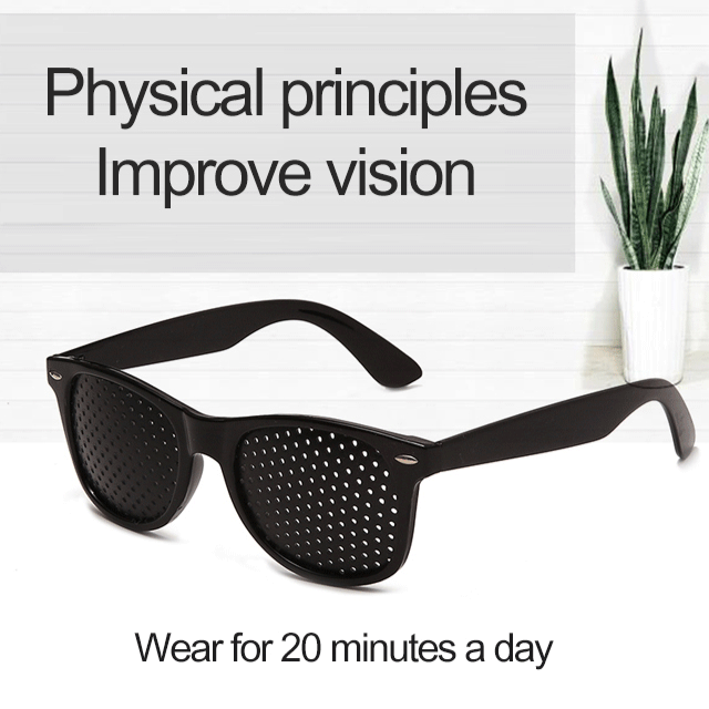 Eyesight Improvement Glasses Small Holes Adjustable Eye Protection Glasses