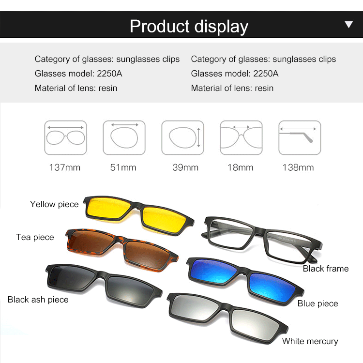 [variegated style] polarizer for both men and women